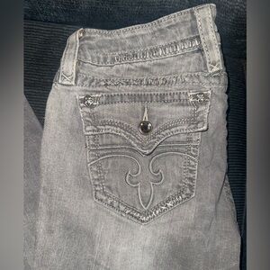 Silver Jeans Women's Straight Leg in Gray